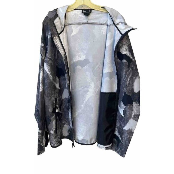 All in Motion Men’s Size XL Waterproof Rain Windbreaker Jacket Gray - Picture 11 of 15